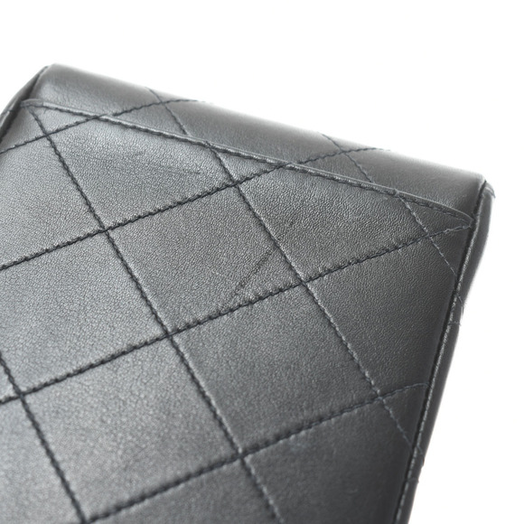 Chanel Matelasse Big Matelasse Chain Shoulder 34cm Black Gold Hardware Lambskin - Picture 9 of 12